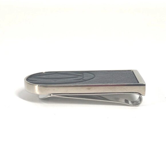 CARTIER logo Wallet Money clip SS / Leather Black/Silver - Picture 7 of 8